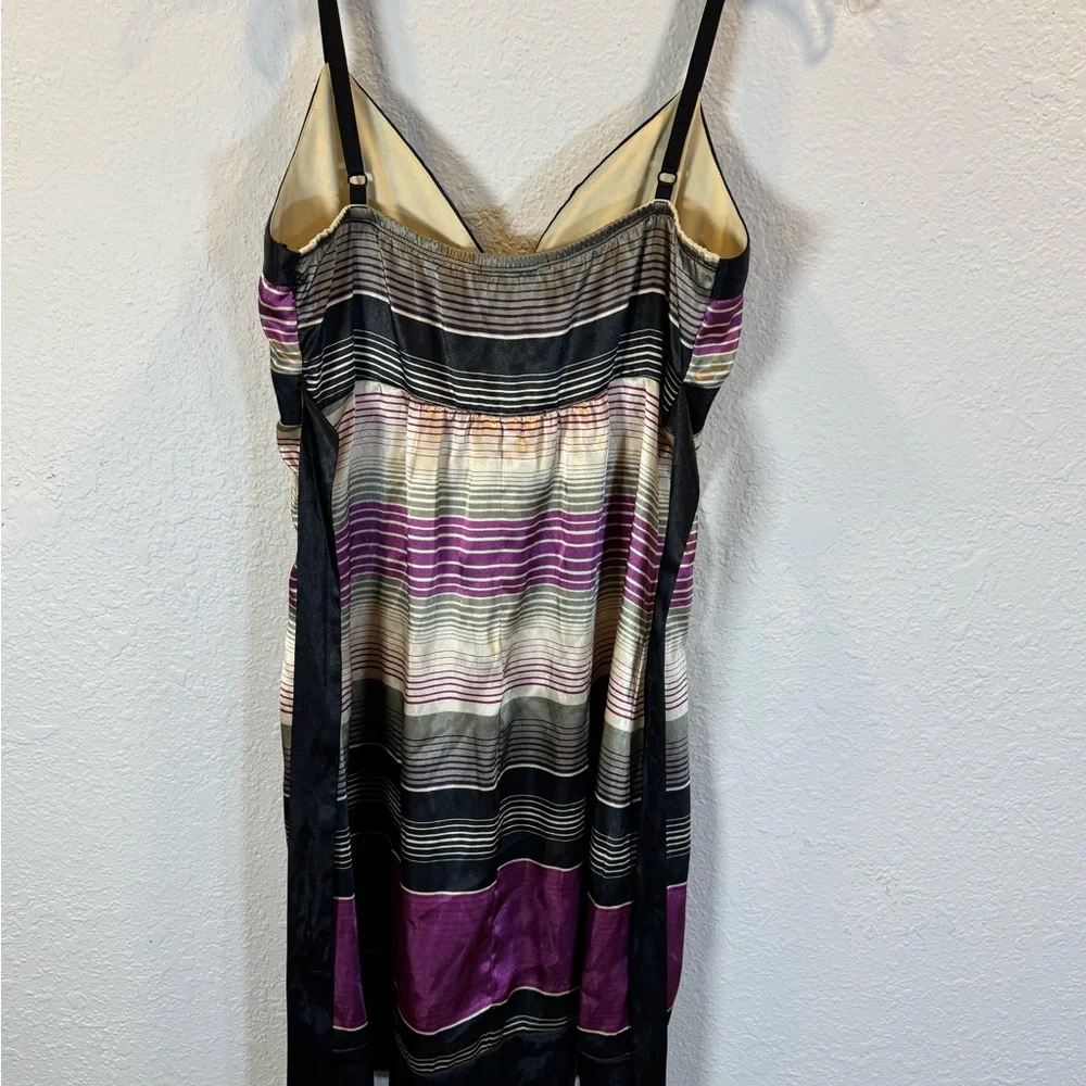 Striped Multicolor Mini Dress‎